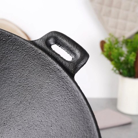 Patelnia Wok z Uchwytami Nieprzywierająca Solidna ORION 30 cm
