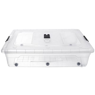 Pojemnik pod łóżko na kółkach niski XXL 50 l