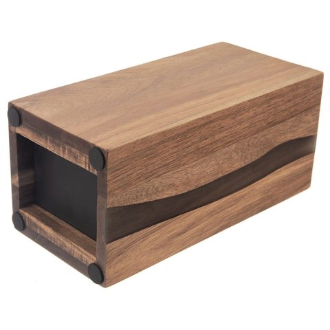 Stojak na Noże Drewniany Ozdobny Dekoracyjny ORION 11 x 23 x 23,5 cm