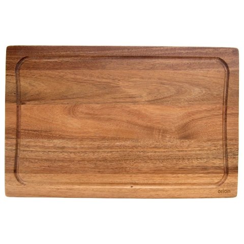 Zestaw Sztućców do Steków Burgerów z Deską Stalowe Solidne ORION 15 el.