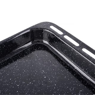 Blacha do Pieczenia Emaliowana 45,5 x 32,5 x 5 cm ORION do Piekarnika