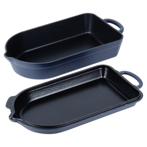 Brytfanna żeliwna emaliowana 2w1 LITINA 4 / 2 l