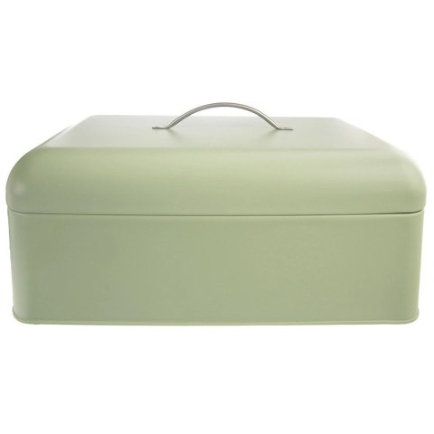 Chlebak Metalowy ORION GREENISH 42,5 x 23 x 20 cm Zielony Duży na Pieczywo