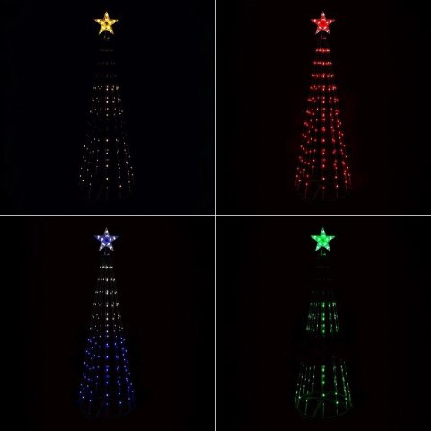 Choinka świecąca 154 LED, 150 cm