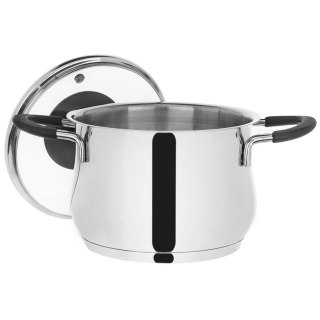 Garnek Stalowy 2,4 L ORION DALIE 16 cm Silikon Indukcja Zmywarka