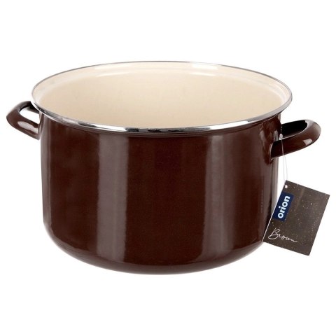 Garnek emaliowany BROWN 30 cm, 10 l