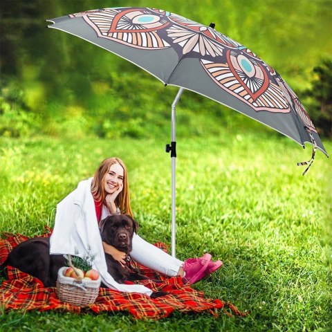 Parasol plażowy ogrodowy regulowany 180 cm