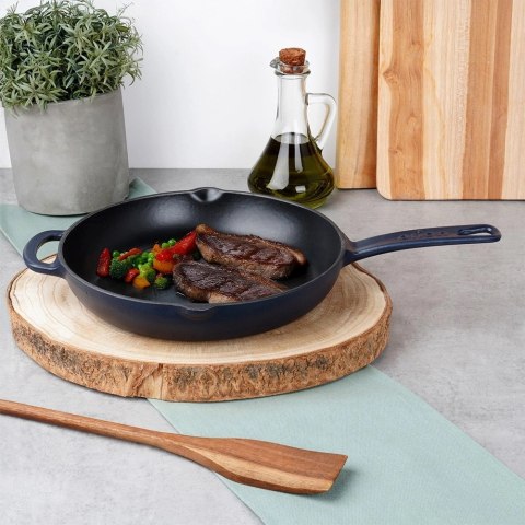 Patelnia żeliwna emaliowana LITINA 24 cm