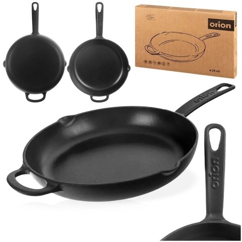 Patelnia żeliwna emaliowana LITINA 24 cm