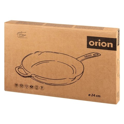 Patelnia żeliwna emaliowana LITINA 24 cm