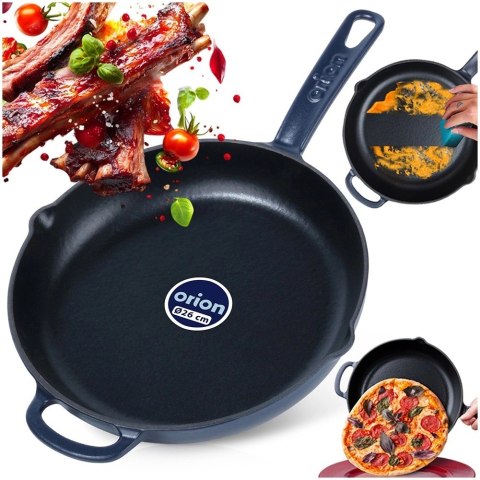 Patelnia żeliwna emaliowana LITINA 26 cm