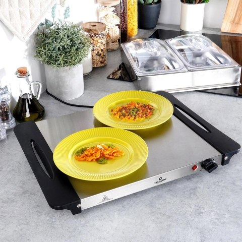 Podgrzewacz elektryczny do potraw stalowy 2 wkłady