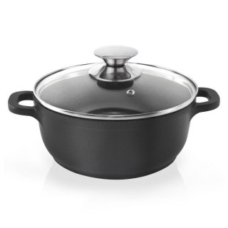 Zestaw Garnków 9 el. ORION GRANDE Granitowy Brytfanna Ruszt PFLUON