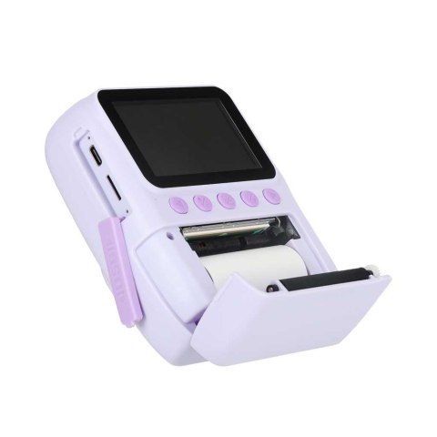 Aparat fotograficzny cyfrowy natychmiastowy 16x wkłady mazaki fioletowy