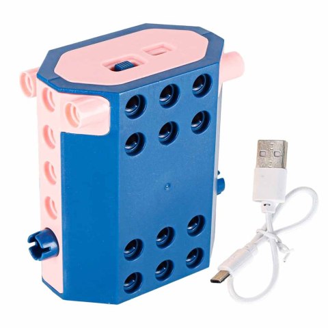 Klocki konstrukcyjne do budowania ruchome z silnikiem 116 elementów