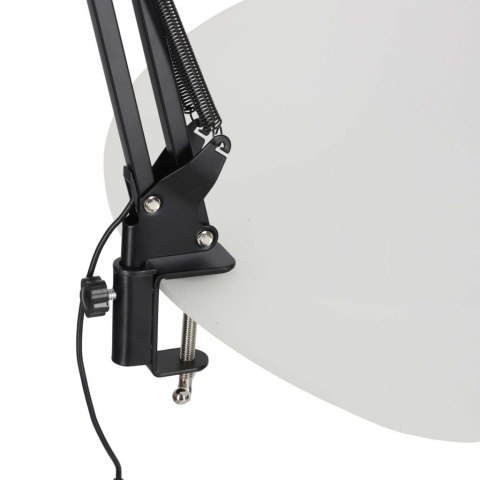 Lampka na biurko biurkowa LED USB obrotowy wysięgnik 2 sposoby mocowania