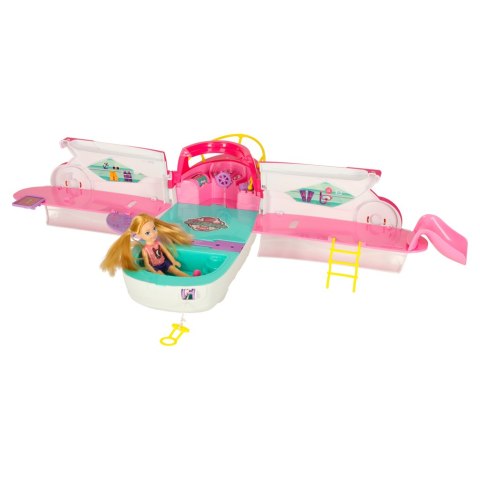 Łódź dla lalek jacht imprezowy rozkładany lalka deska surfingowa