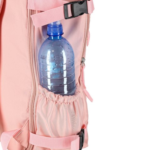 Plecak turystyczny kabinowy podróżny bagaż podręczny różowy 45x30 cm