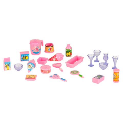 Samochód lodziarnia sklep z lodami kamper rozkładany stolik krzesła 30 elementów