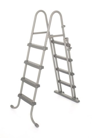 Schody Drobinka do Basenu Dwustronna Szara Wytrzymała Solidna BESTWAY 122cm