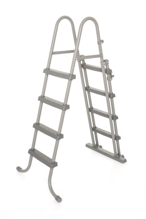 Schody Drobinka do Basenu Dwustronna Szara Wytrzymała Solidna BESTWAY 122cm