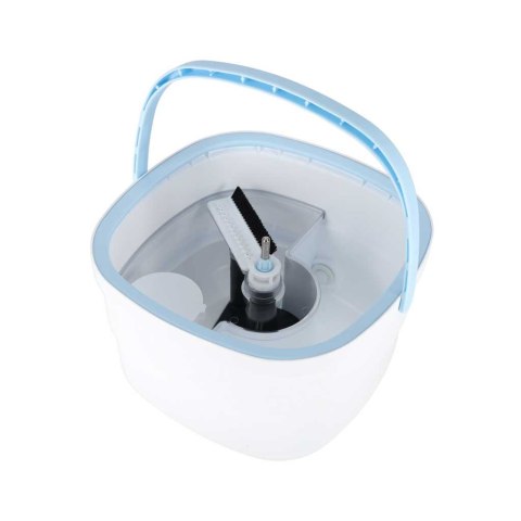 Mop obrotowy prostokątny płaski rotacyjny czysta brudna woda wyciskacz