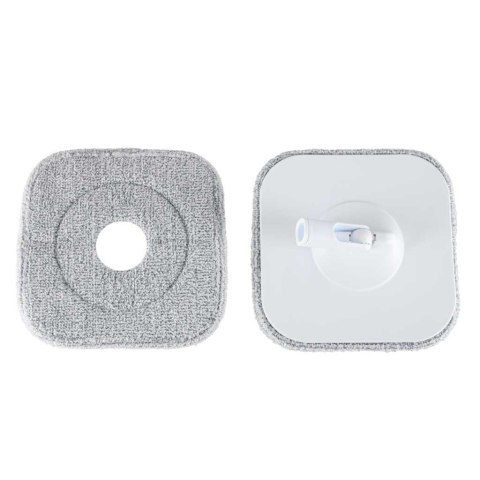 Mop obrotowy prostokątny płaski rotacyjny czysta brudna woda wyciskacz