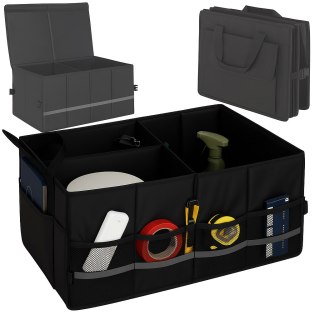 Organizer do bagażnika duża torba do samochodu z odblaskami